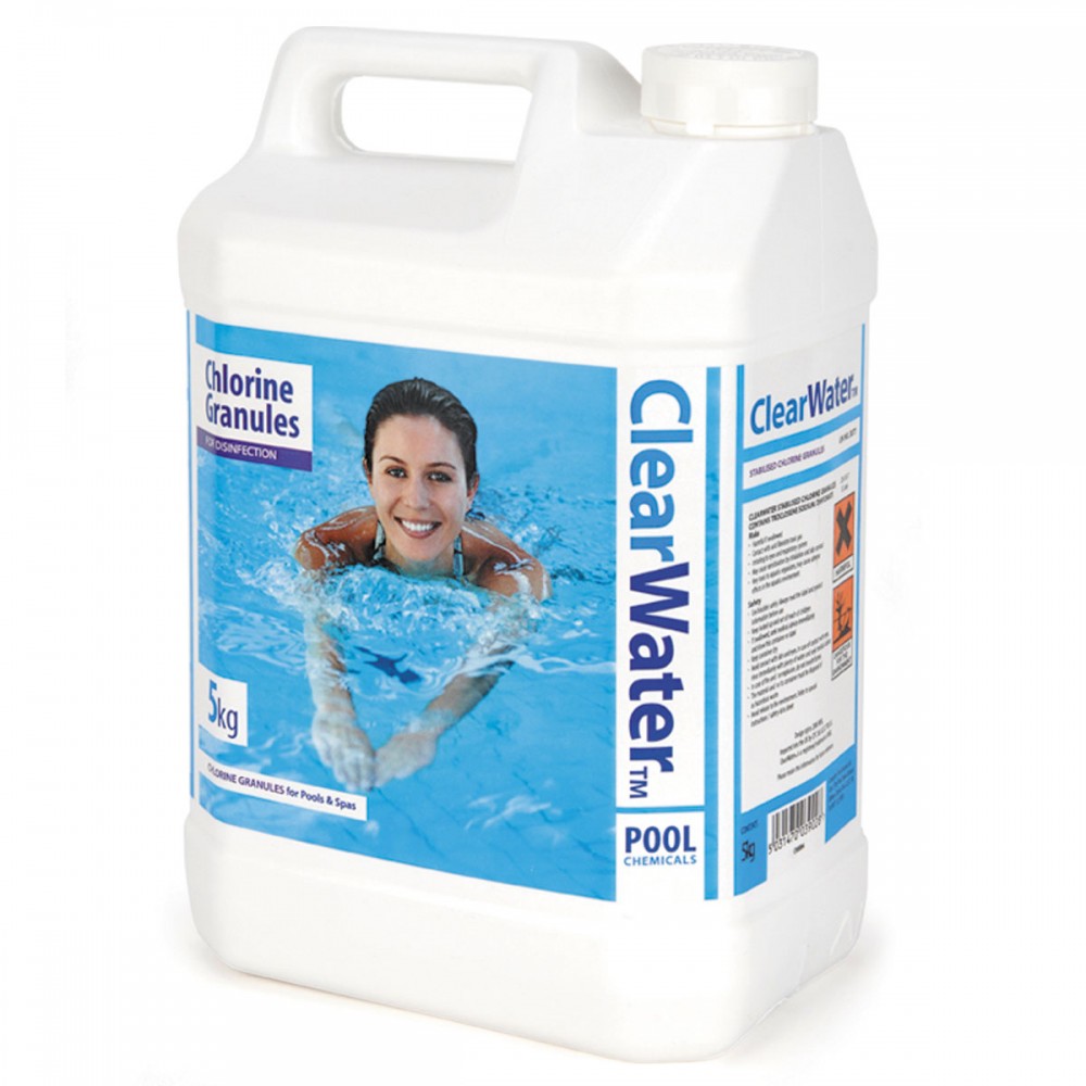 clear water envirotech chlorine granules